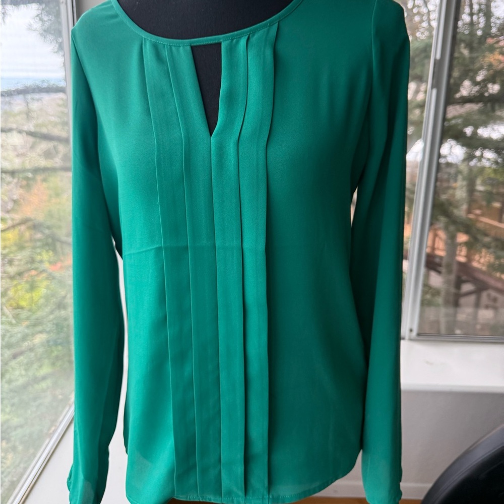 LIKE NEW Express Women's Long-Sleeve Blouse, XS